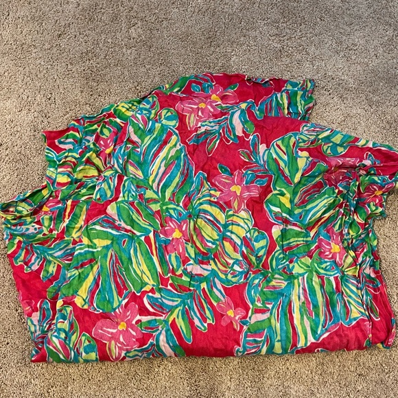 Oversized Lilly Pulitzer scarf - Picture 2 of 3